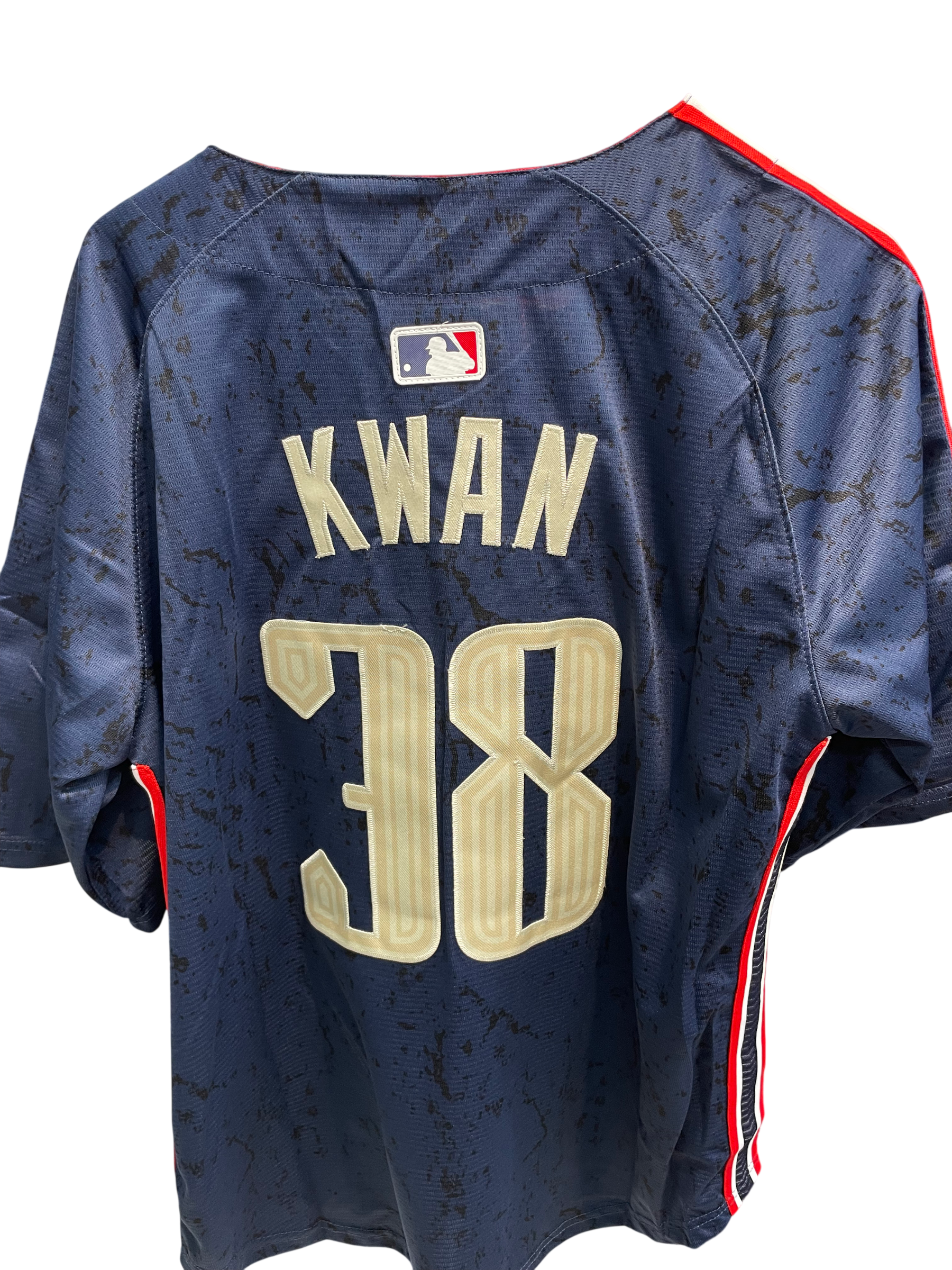 Steven Kwan's Cleveland Guardians Jersey (Player version)