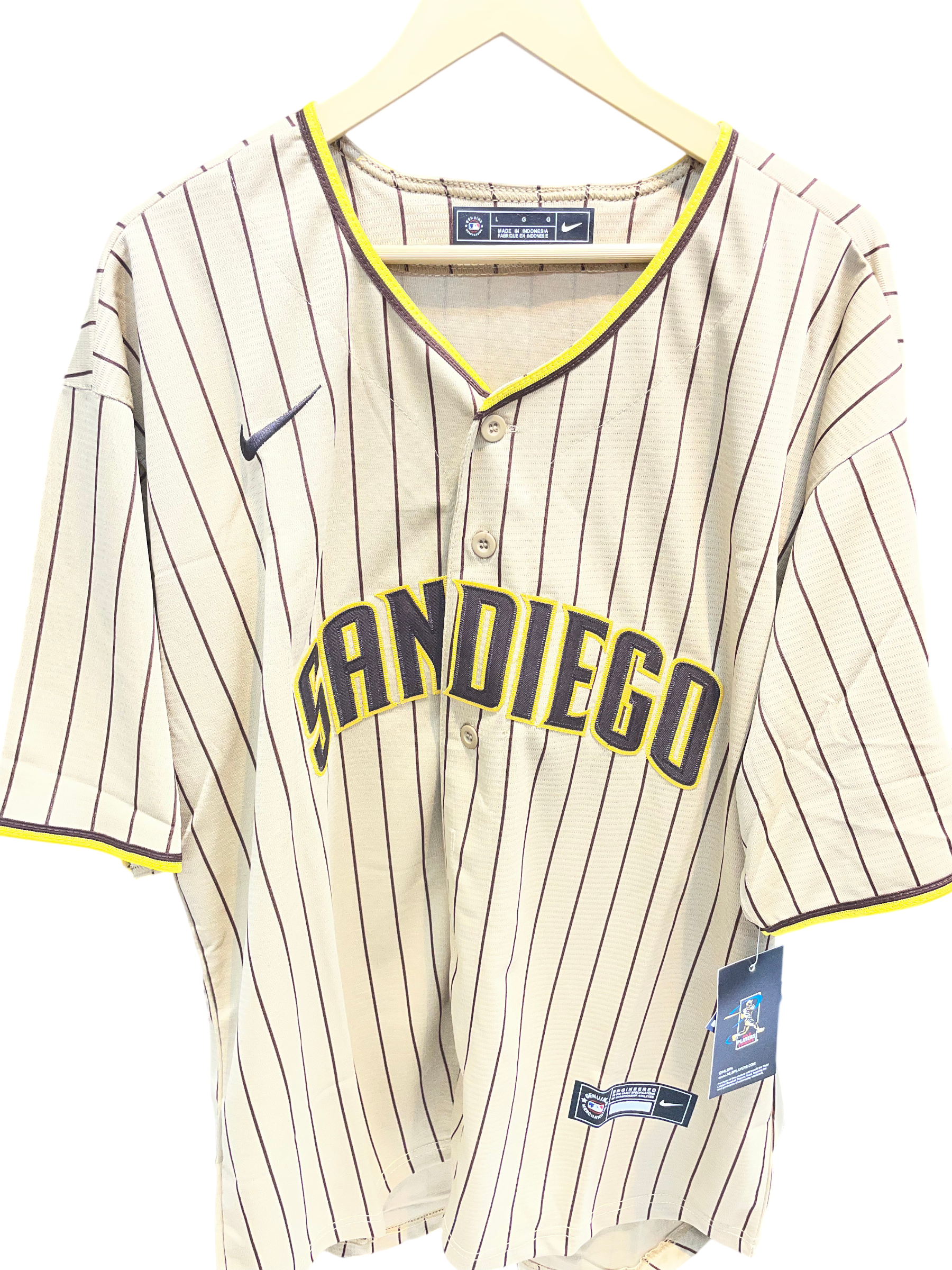 Fernando Tatís Jr.'s San Diego Padres Jersey (Player Version)