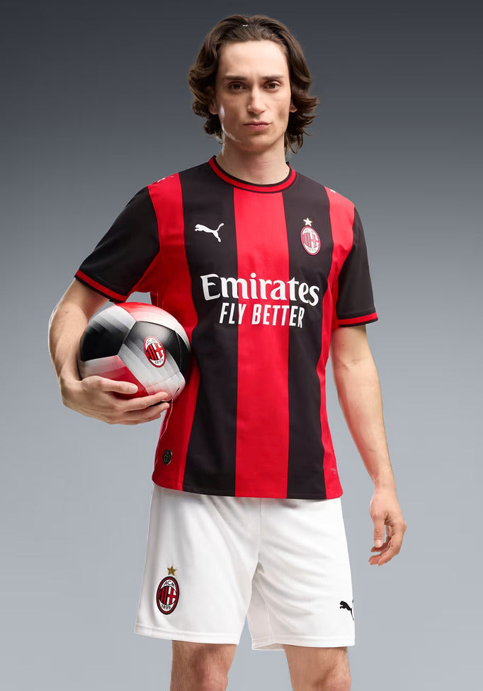 AC Milan 2026-27 Home Jersey with Shorts (Fan Version)