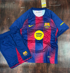 FC Barcelona 2025-26 Home Jersey with Shorts (Fan Version)