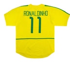 Brazil FIFA World Cup 2002 Home Jersey (Retro)