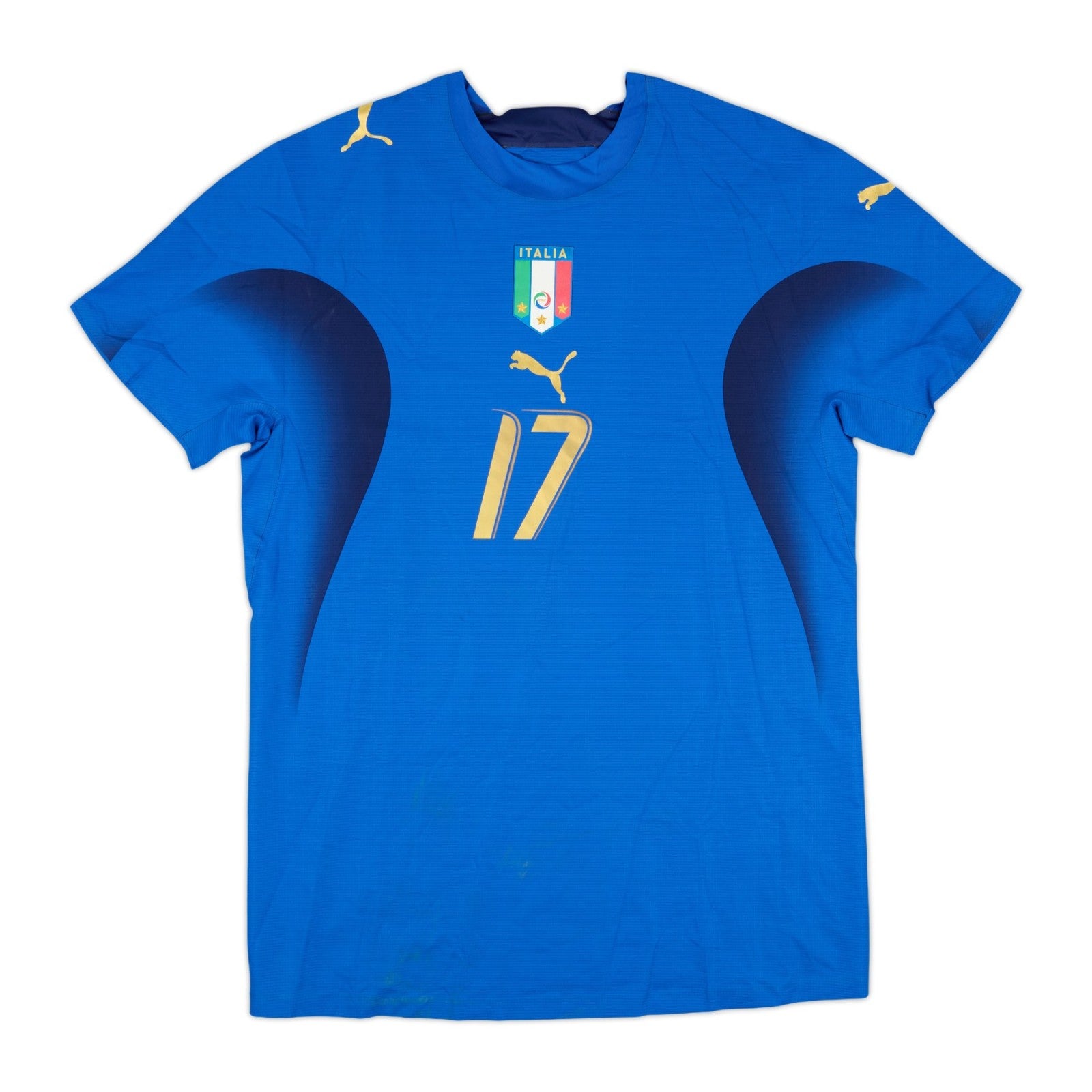 Italy FIFA World Cup 2006 Home Jersey (Retro)