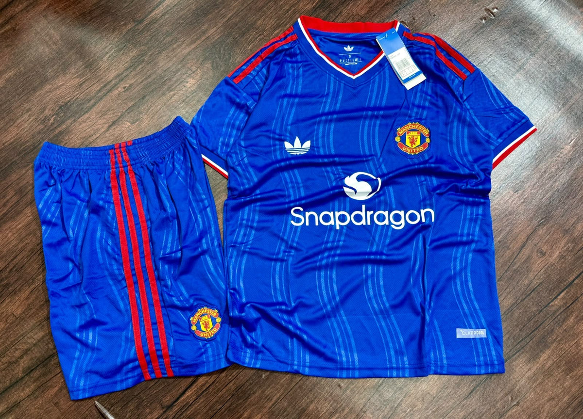 Manchester United 2026-27 Away Jersey with Shorts (Fan Version)
