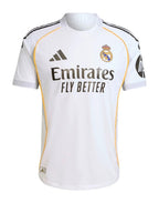 Real Madrid 2025-26 Home Jersey (Fan Version)