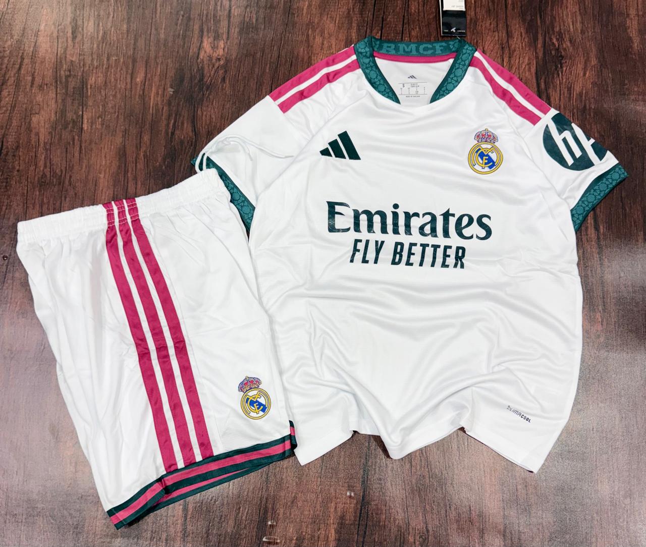 Real Madrid 2026-27 Home Jersey with Shorts (Fan Version)