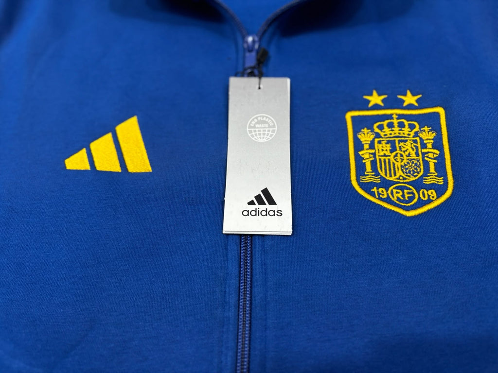 Spain 2026 Home Blue Zipper