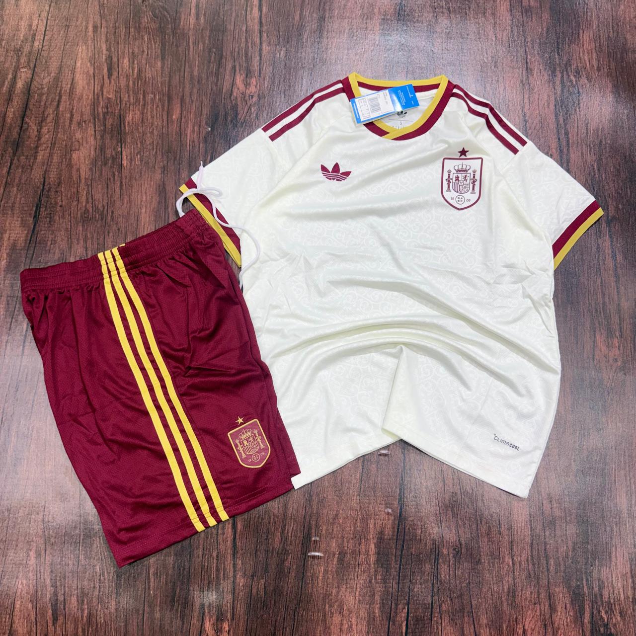Spain 2026 FIFA World Cup Away Jersey with Shorts (Fan Version)