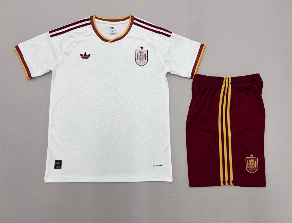 Spain 2026 FIFA World Cup Away Jersey with Shorts (Fan Version)
